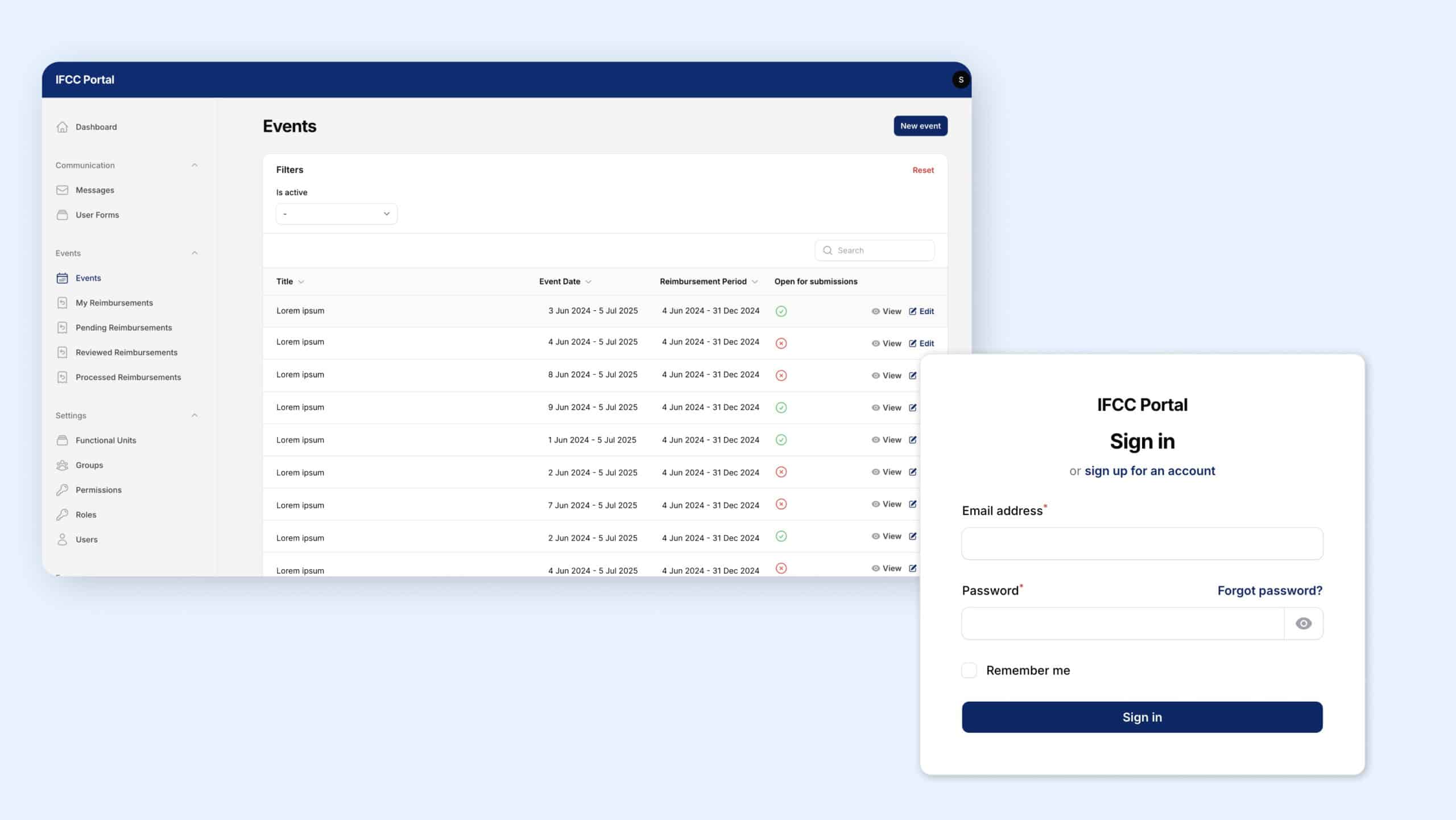 IFCC Portal - DIGIWEDO